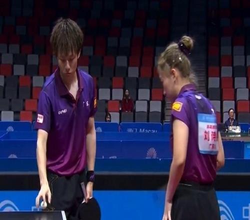 林高遠(yuǎn)劉詩(shī)雯41戰(zhàn)勝趙釗彥孫銘陽，晉級(jí)全運(yùn)會(huì)混雙4強(qiáng)