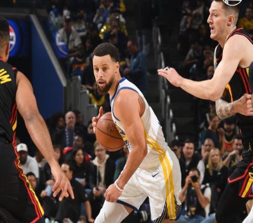 库里31+5勇士不敌老鹰结束连胜,巴特勒30+7+6约翰逊23+11