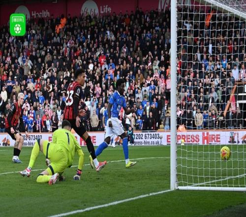 伯恩茅斯11桑德兰,马延达进球,埃万尼尔松扳平比分