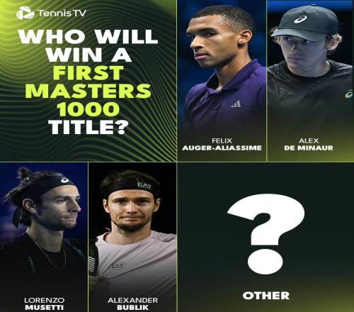 下賽季男子網壇大預測二：小野兔拿大師賽，福基納終奪冠！