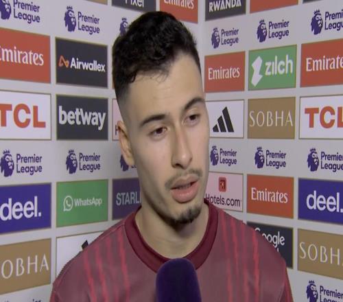 马丁内利:我想进球也想助攻,我想帮助阿森纳赢得冠军