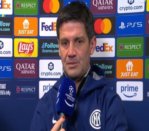 齐沃:劳塔罗的伤很严重次回合仍是开放的,我们会争取晋级