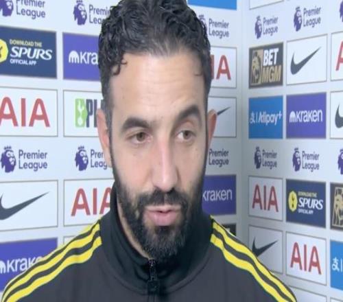 阿莫林:从整场来看是我们丢了2分谢什科会好起来的