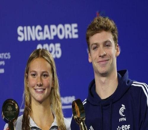 實至名歸，馬爾尚、麥金托什分獲本屆游泳世錦賽男女MVP