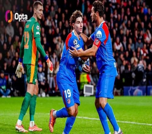 11球追平萨乌尔,小蜘蛛马竞生涯欧冠进球数仅次于格列兹曼