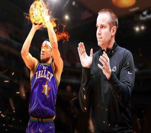 德文布克首节砍下20分,太阳队主教练乔丹奥特对他充满信任