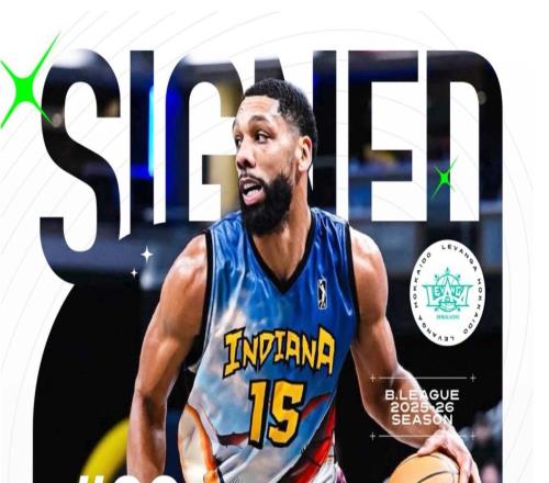 前NBA探花秀奧卡福抵達日本，加盟B聯(lián)賽聯(lián)手富永啟生