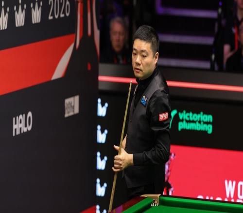 斯诺克世锦赛：赵心童9比7领先丁俊晖