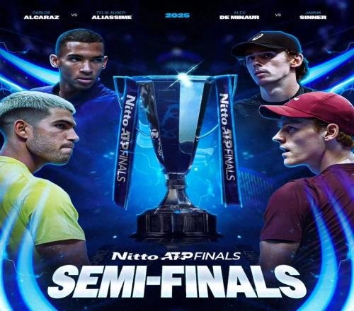 都灵总决赛四强全部诞生,辛纳和阿卡的冠军之战已进入倒计时