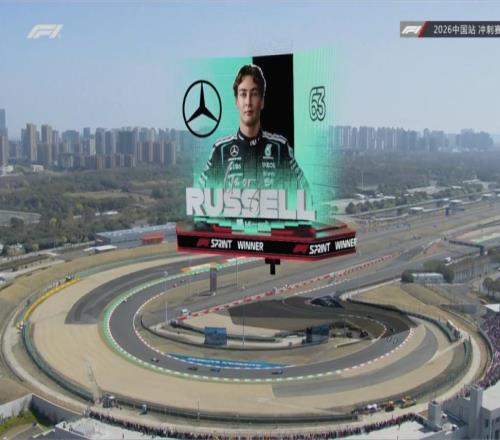 【提前大結局】法拉利只開心了5圈拉塞爾中國站沖刺賽奪冠！