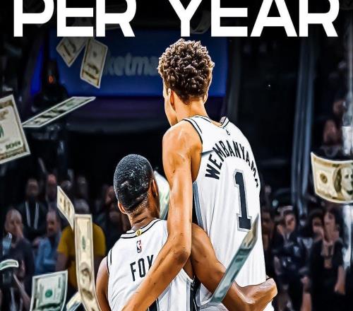 年薪或達(dá)1.22億美元！福克斯和文班亞馬有望成為NBA最貴組合