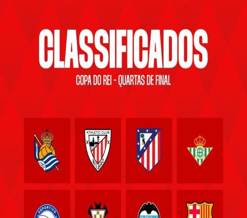 國王杯八強出爐：巴薩馬競畢包在列，阿爾瓦塞特淘汰皇馬晉級