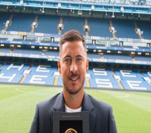 官方:阿扎尔入选英超名人堂