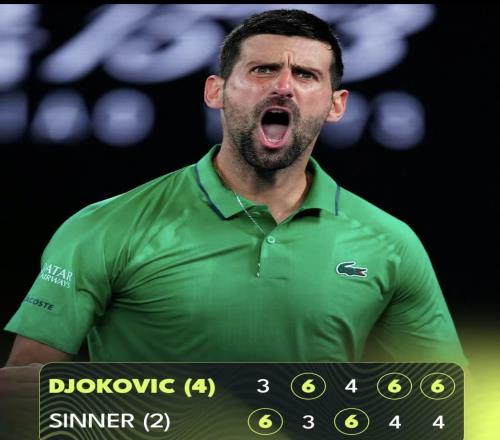 德約創(chuàng)紀錄11進澳網決賽，38歲天王用逆轉定義不朽