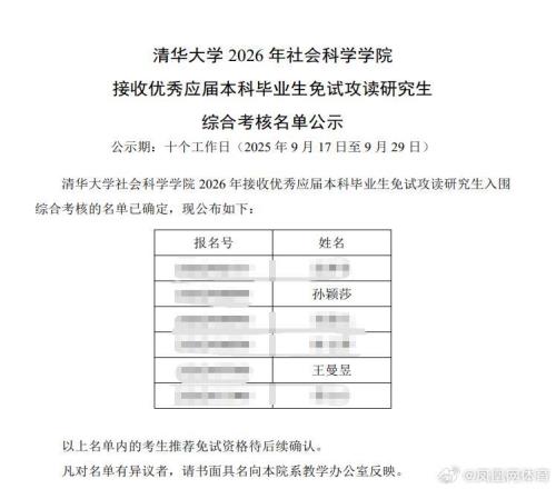祝賀，孫穎莎和王曼昱將免試進(jìn)入清華大學(xué)攻讀研究生