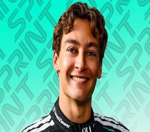 梅奔内斗！拉塞尔冲刺赛夺冠！