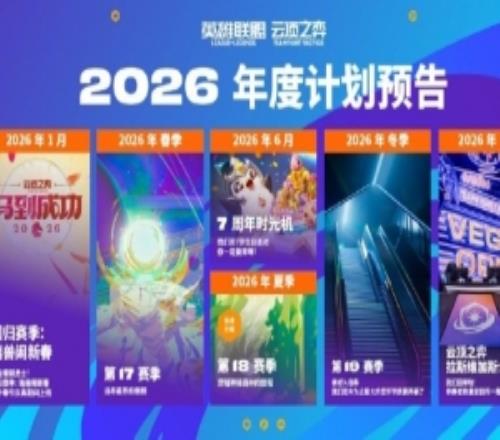 云顶之弈2026年度规划:回归赛季与七周年,年末拉斯维加斯公开赛