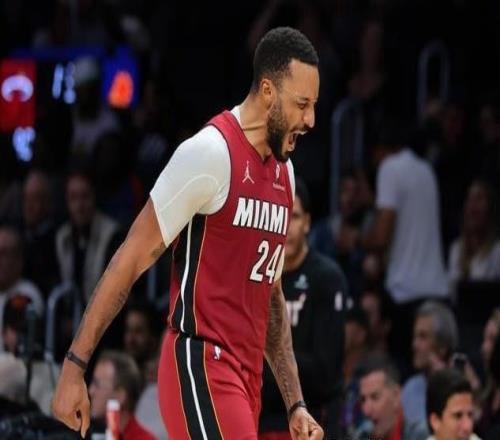 NBA常規賽：凱爾特人險勝熱火迎五連勝布朗29分力挽狂瀾