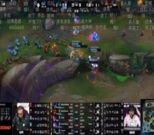 媒体人：这把巨大midgapBP也是大失误中野被爆可惜Bin哥这发挥