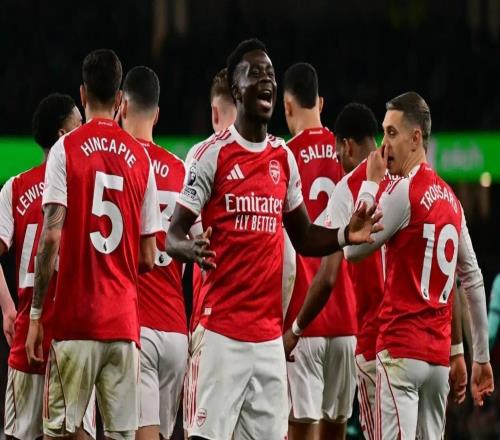 TA:赖斯与萨卡在比赛下半场挺身而出,枪手还需加强左路进攻