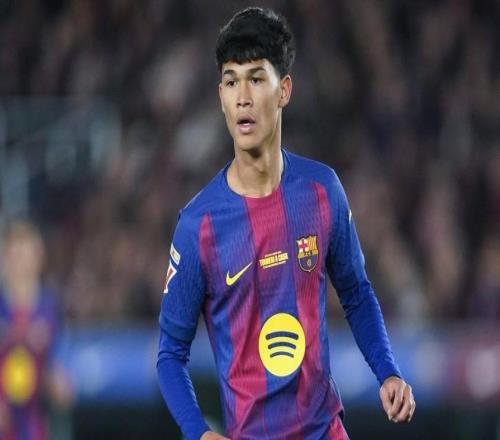 翻一倍,巴萨17岁中场德罗的身价从500万欧涨至1000万欧