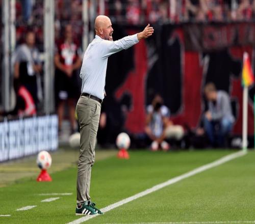 33！55歲滕哈格瀕臨下課率藥廠2輪不勝多打1人+31領先被絕平