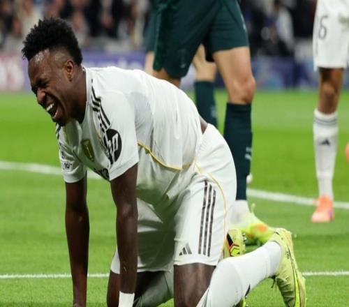 维尼修斯已遭遇各项赛事连续15场进球荒,近2个月0球2助攻