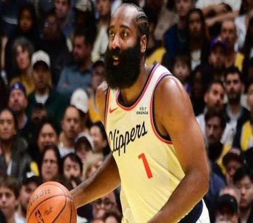 队记:哈登正在处理脚部酸痛但明日将出战博格丹继续缺席