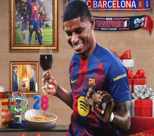 巴薩欲買斷拉什福德后高價(jià)轉(zhuǎn)賣！約曼聯(lián)談久轉(zhuǎn)會(huì)，認(rèn)為交易雙贏