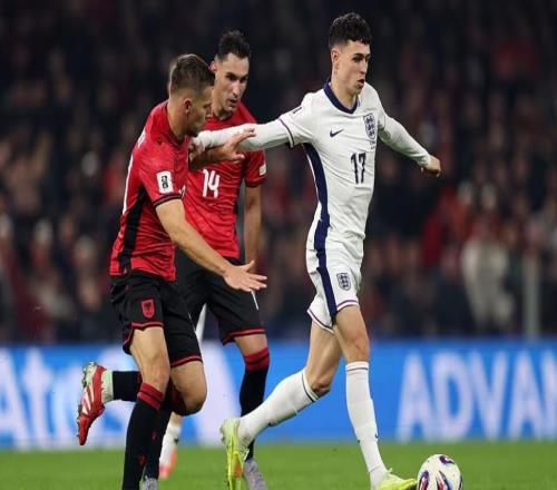 阿尔巴尼亚中场:比赛70分钟内,我们与英格兰的水平不相上下