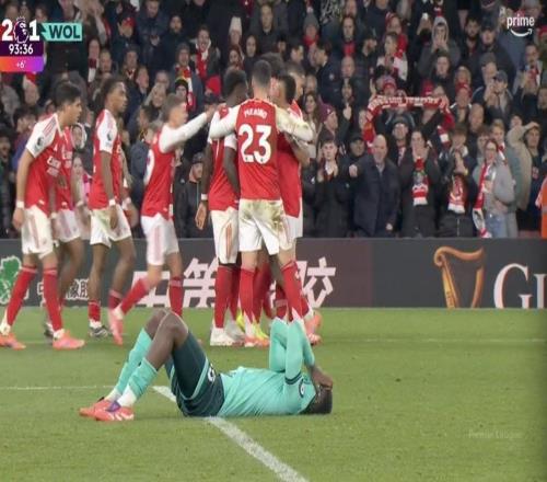 21險勝,阿森納英超對陣狼隊已取得9連勝