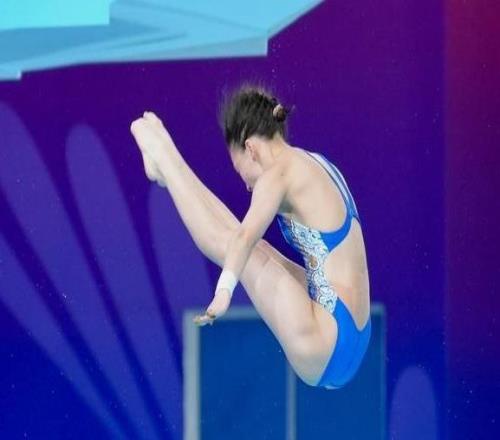 陈芋汐获得全运会跳水女子10米台冠军