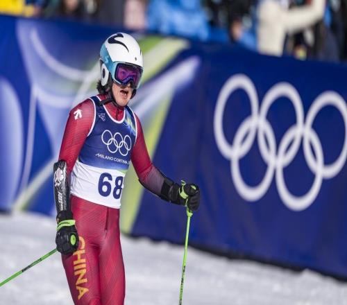 站上奧運賽場已是進步,張玉營想在高山滑雪項目繼續征服速度