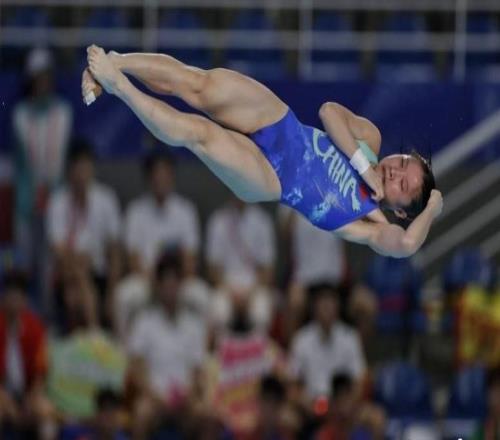 廣東跳水“三連金”！王偉瑩奪得十五運跳水女子全能冠軍