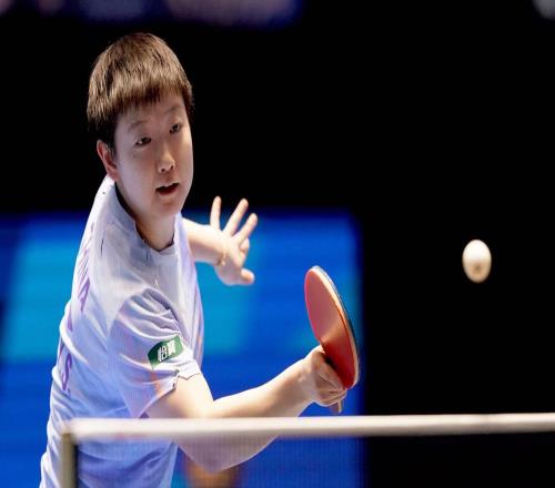 國乒17勝2負！孫穎莎蒯曼30橫掃，王藝迪+新星皆輸日乒名將