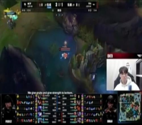 Oner:玄準哥第一局看來是很緊張吧,大一直都不中啊玄準哥