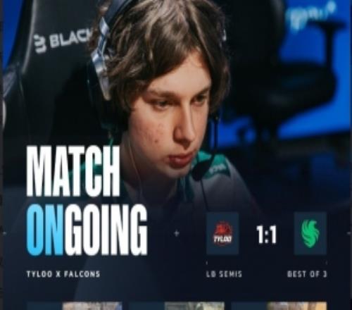 猎鹰醒了！kyxsan+NiKo各自16杀主宰战局Falcons扳平比分