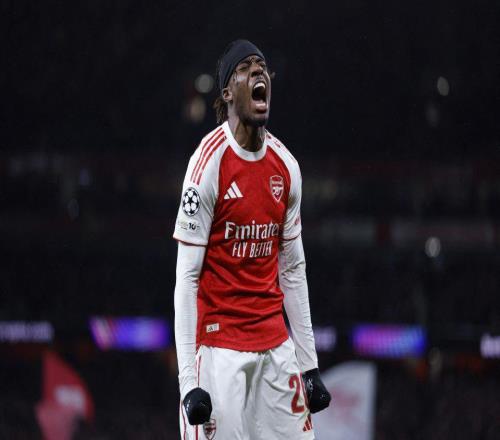 欧冠:阿森纳30!6战全胜居首,马杜埃凯双响,马丁内利5连击