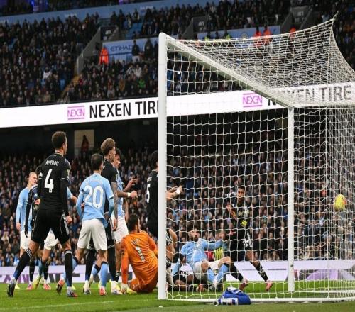 自加盟曼城以来格瓦迪奥尔英超打进10球,同期联赛后卫第一