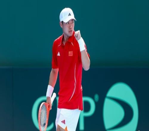 吳易昺力克世界排名第45位球員，戴維斯杯首日中葡戰成平手