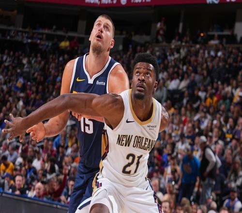 約基奇21+12+10創(chuàng)NBA歷史第1神跡，掘金34分完勝鵜鶘！錫安11+2