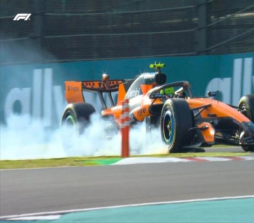 F1日本站二練皮亞斯特里P1佩雷茲迎紀(jì)念日