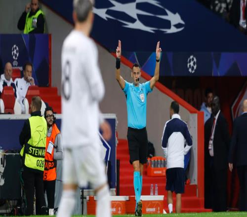 欧冠皇马战曼城裁判组宣布，，，，，，，，意大利裁判马里亚尼主哨