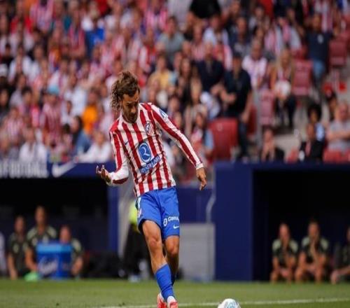 马竞官方:格列兹曼在训练中左大腿肌肉轻微受伤