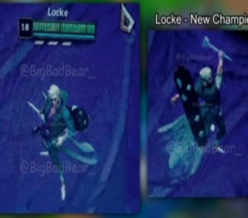 像背着包的修理工巴西老哥透露了新英雄Locke的局内外观