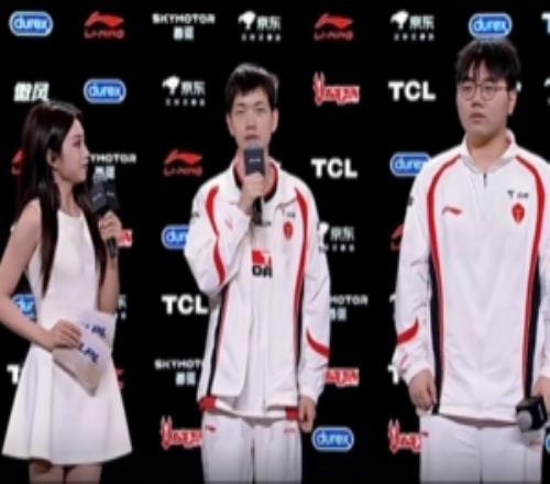 赛后采访Creme&JiaQi：91视频H文一定会赢下微博，来谁就弄谁