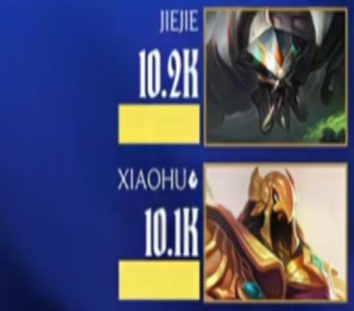 你在幹嘛!xiaohu沙皇輸出10.1K甚至不如隊友jiejie坦克蠍子