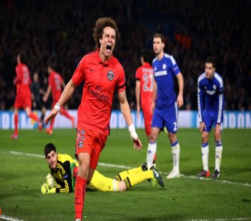 切尔西是巴黎欧冠淘汰赛相遇次数第二多的对手，仅次于巴萨