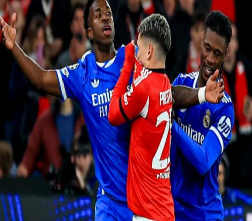 欧冠淘汰赛附加赛明天2月26日赛程：皇马PK本菲卡，巴黎PK摩纳哥