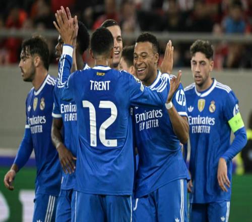 43逆转!姆巴佩拯救皇马:欧冠首次大四喜+创33年历史,获评10分